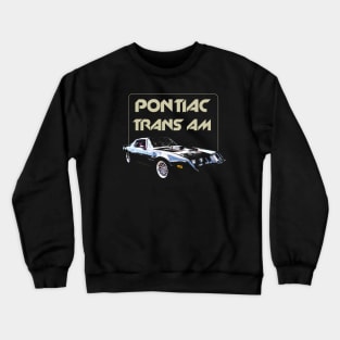 Pontiac Trans Am - Black Crewneck Sweatshirt